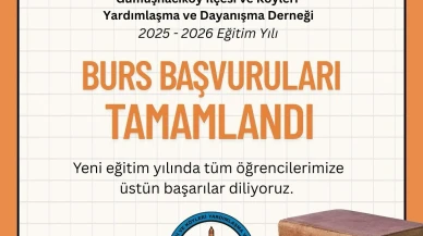 GÜMYAD 2025–2026 Burs Başvuruları Tamamlandı