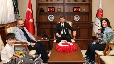 Valilikte Samimi Buluşma