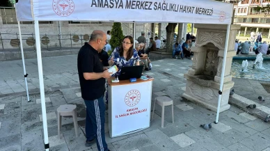Amasya İl Sağlık Müdürlüğü’nden Mobil Destek
