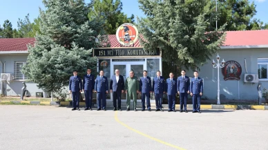 Vekil Çilez, Merzifon’daki Kahraman Hava Üssünü Ziyaret Etti