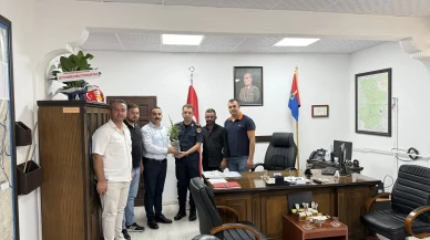 Jandarmaya Fidan Gibi Destek: Merzifon Gençlerinden Anlamlı Hayırlı Olsun Ziyareti