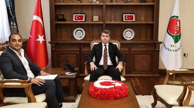 Silverline Yöneticisinden Vali Bakan’a Ziyaret
