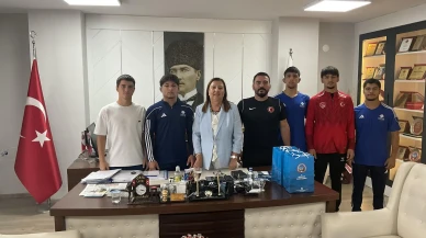 Gümüşhacıköy’ün Gururu Sporcular Başkanla Buluştu