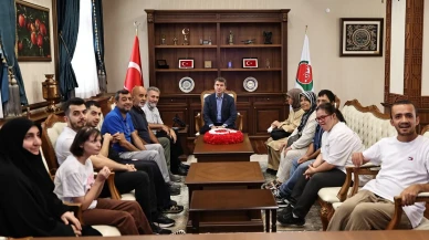 Amasya’da Engelli Sporculardan Vali Önder Bakan'a Anlamlı Ziyaret