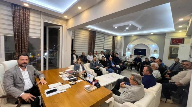 AK Parti Merzifon İlçe Başkanlığı’nda Teşkilat Toplantısı