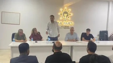 AK Parti Merzifon İlçe Teşkilatında Olağan Yönetim Kurulu Toplantısı