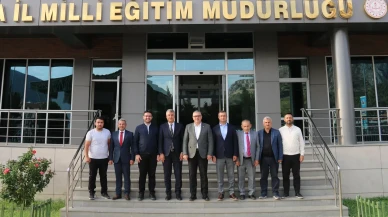 Milletvekili Hasan Çilez’den İl Milli Eğitim Müdürüne Ziyaret
