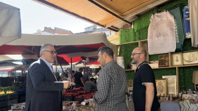 Merzifon Arastası’nda Vekil Çilez’den Bereketli Kazanç Dileği