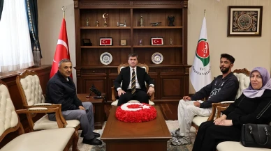 Vali Önder Bakan, Gazi ve Ailesini Misafir Etti