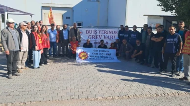 Merzifon OSB’deki Grevde Olan İşçilere EMEP’ten Destek
