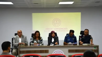 Gümüşhacıköy’de Yeni Eğitim Yılı Öncesi Okul Güvenliği Toplantısı Yapıldı