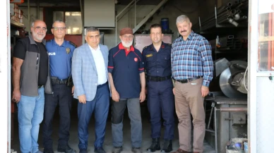 Merzifon’da Kaymakam-Esnaf Buluşması