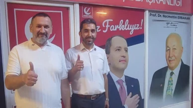 Yeniden Refah Partisi Gümüşhacıköy İlçe Başkanlığı Ofisi Açıldı
