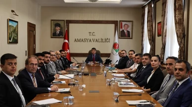 Amasya’da Sağlık Hizmetleri ve Yeni Devlet Hastanesi Toplantısı Gerçekleştirildi