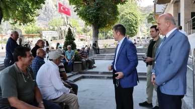 Vali Önder Bakan Amasya Merkez’de Esnaf ve Vatandaşlarla Buluştu