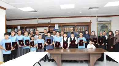 Amasya'da Hafızlar Belgelerine Kavuştu