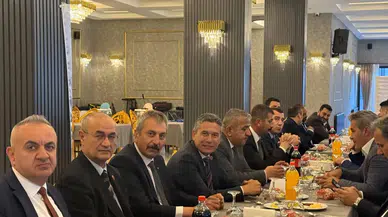 Amasya’da MHP ve Türk Eğitim-Sen Aynı Masada