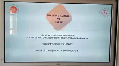 Merzifon’da Gençlere İsraf Bilinci!