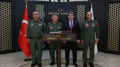 Amasya Valisi Bakan Misafirlerini Ağırladı