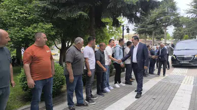AK Parti Hamamözü İlçe Başkanlığı’nda Bayramlaşma