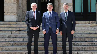 Amasya Valisi Bakan Genel Müdür Akbaş’ı Ağırladı
