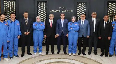 Amasya Valiliği’nde Yoğun Ziyaret Trafiği