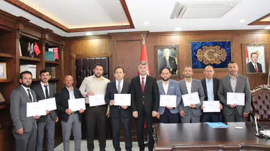 Amasya’da Din Görevlilerine Belge Töreni