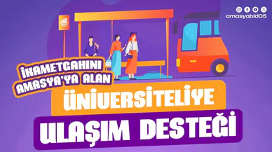Amasya Belediyesi’nden Üniversite Öğrencilerine Ulaşım Desteği