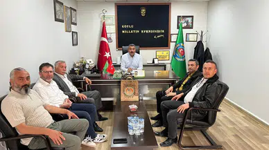 Başkan Aktaş Misafirlerini Ağırladı
