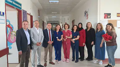CHP Merzifon Teşkilatı’ndan Hemşirelere Ziyaret