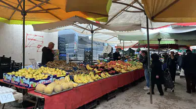 Merzifon Pazarı’nda Tezgahlar Renklendi