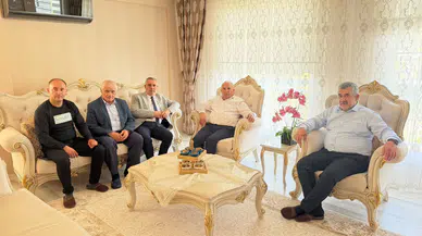 Başkan Şahin’e Hayır Dualarıyla Uğurlama