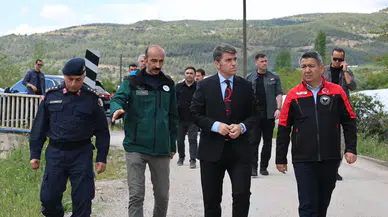 Amasya Valisi Taşkın Sonrası Çalışmaları Yerinde İnceledi