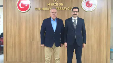 Rektör Turabi ve Başsavcı Akkaya Bir Araya Geldi