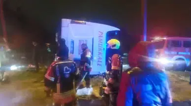 Yolcu Otobüsü Devrildi, Çok Sayıda Ölü Ve Yaralılar Var!