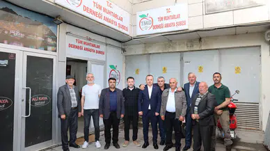 Başkan Sevindi'den Esnaf ve Muhtarlara Yakın Temas