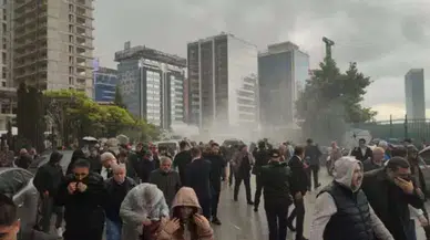 CHP Genel Merkezi Önünde Gerilim: İl Başkanlarına Biber Gazlı Müdahale
