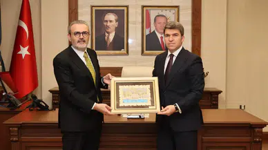 Mahir Ünal Amasya’da Temaslarda Bulundu