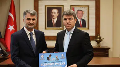 Amasya Valisi Bakan’dan Kurban Bağışı