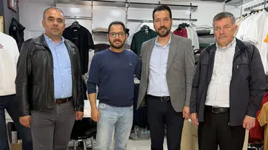 AK Parti Merzifon Heyeti Sahada