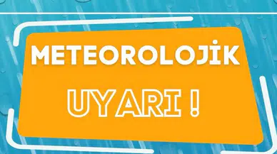 Amasya’ya Kuvvetli Yağış Uyarısı!