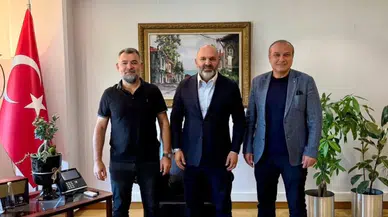 Amasya TSO Heyetinden Hasan Davulcu’ya Nezaket Ziyareti