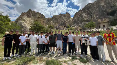 Merzifonlu Gençler Nevşehir'i Keşfetti