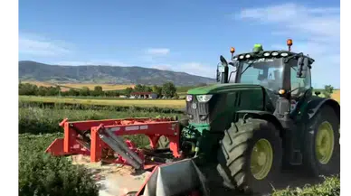 Amasya DSYB'de İkinci Yonca Hasadı Başladı!