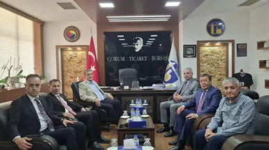 Başkan Almaç’tan Çorum’da Kritik Görüşmeler