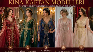 2026 Yazının En Trend Kına Kaftan Modelleri Belli Oldu