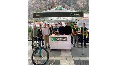 Yeşilay Bisiklet Turu İçin Kayıt Standı Açıldı