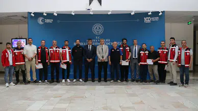 Amasya’nın Afet Gönüllülerine Teşekkür Belgesi