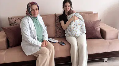 Taşova'da Lohusa Annelere Evde Sağlık Desteği
