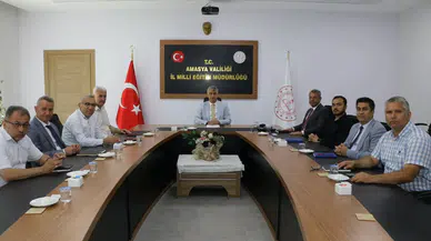 Amasya Eğitiminde Yol Haritası Belirlendi
